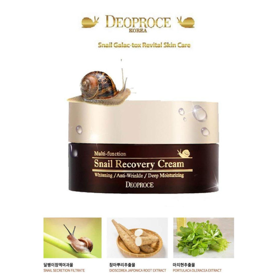 【Deoproce Snail Recovery Cream】at Low Price - TofuSecret™