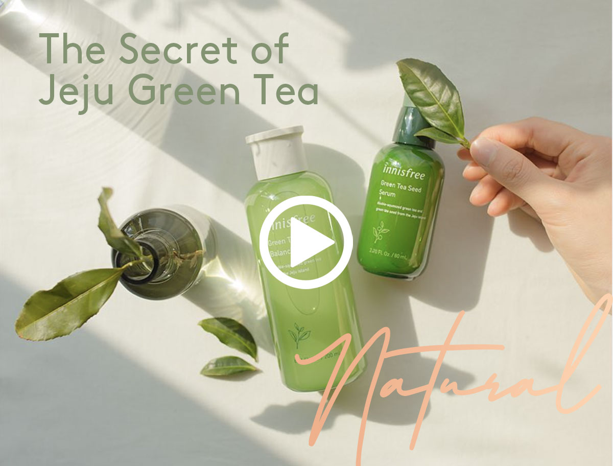 The Secret of Innisfree's Jeju Green Tea Seed